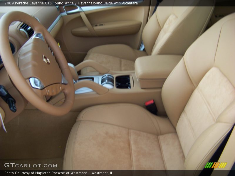 Sand White / Havanna/Sand Beige with Alcantara 2009 Porsche Cayenne GTS