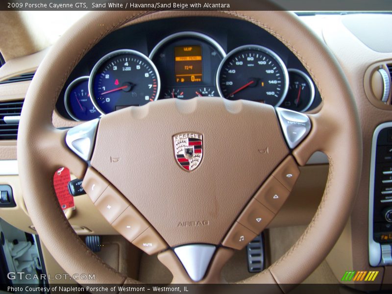 Sand White / Havanna/Sand Beige with Alcantara 2009 Porsche Cayenne GTS