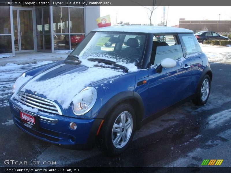Hyper Blue Metallic / Panther Black 2006 Mini Cooper Hardtop