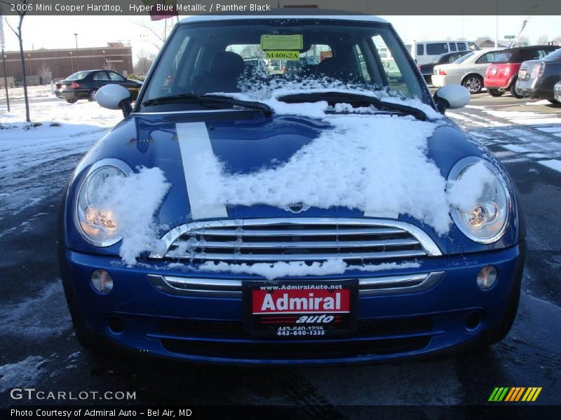Hyper Blue Metallic / Panther Black 2006 Mini Cooper Hardtop