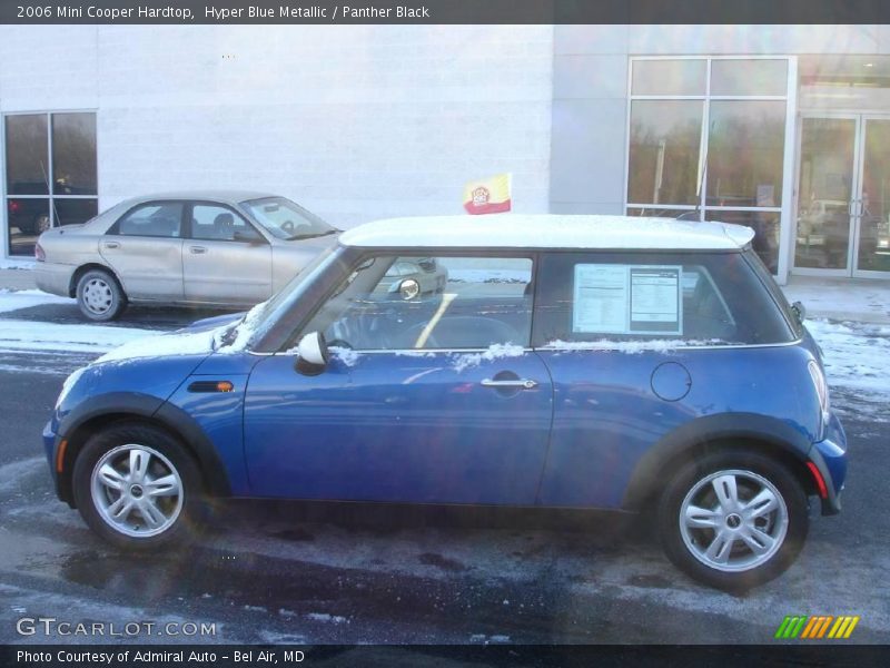 Hyper Blue Metallic / Panther Black 2006 Mini Cooper Hardtop