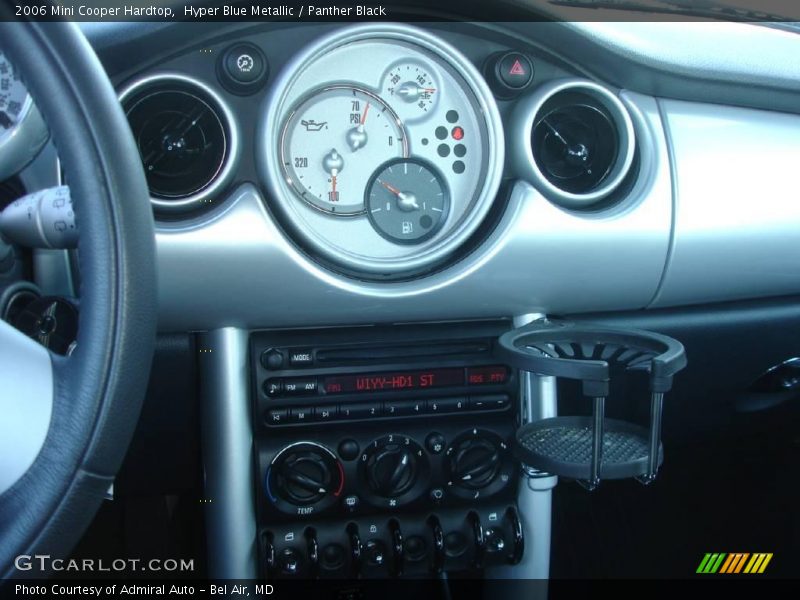 Hyper Blue Metallic / Panther Black 2006 Mini Cooper Hardtop