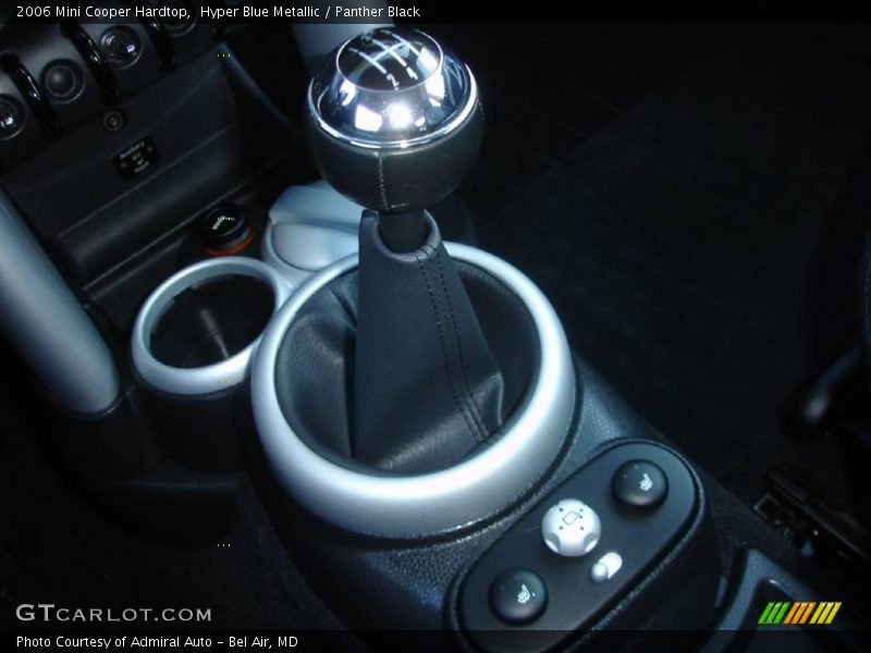 Hyper Blue Metallic / Panther Black 2006 Mini Cooper Hardtop