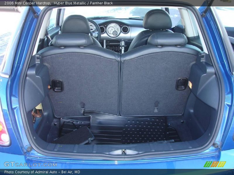 Hyper Blue Metallic / Panther Black 2006 Mini Cooper Hardtop