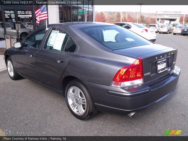 Titanium Grey Metallic / Graphite 2009 Volvo S60 2.5T