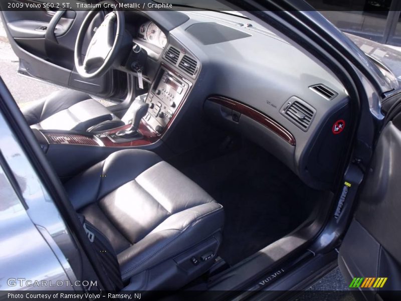 Titanium Grey Metallic / Graphite 2009 Volvo S60 2.5T