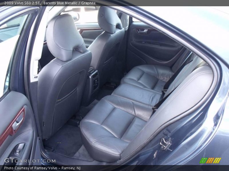 Barents Blue Metallic / Graphite 2009 Volvo S60 2.5T