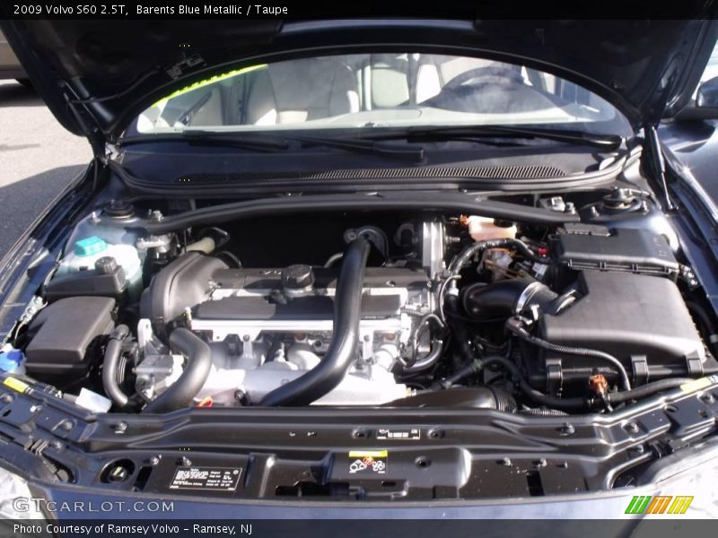 Barents Blue Metallic / Taupe 2009 Volvo S60 2.5T