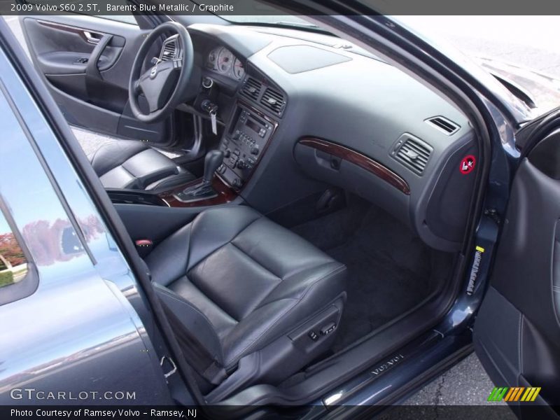 Barents Blue Metallic / Graphite 2009 Volvo S60 2.5T