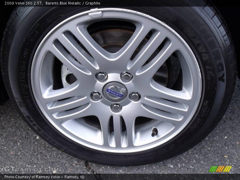 Barents Blue Metallic / Graphite 2009 Volvo S60 2.5T