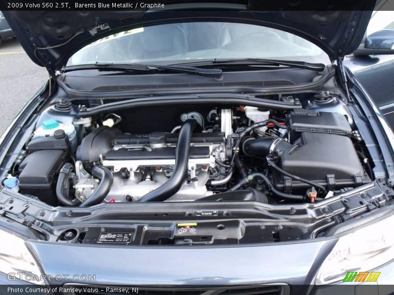 Barents Blue Metallic / Graphite 2009 Volvo S60 2.5T