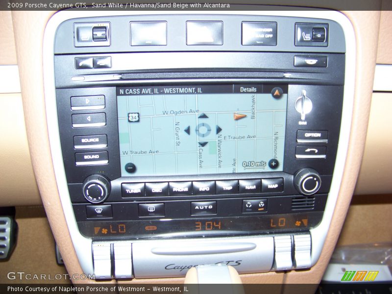 Sand White / Havanna/Sand Beige with Alcantara 2009 Porsche Cayenne GTS