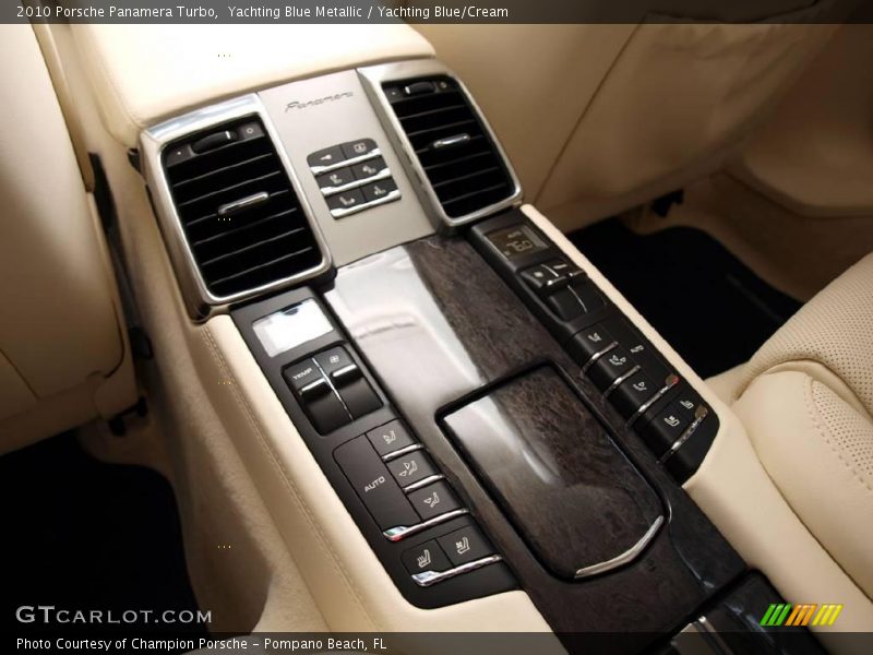 Yachting Blue Metallic / Yachting Blue/Cream 2010 Porsche Panamera Turbo