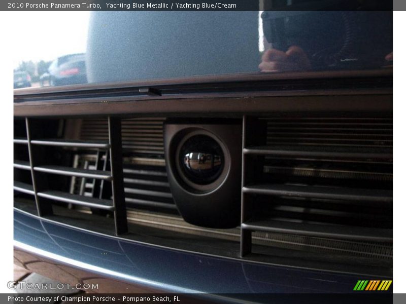 Yachting Blue Metallic / Yachting Blue/Cream 2010 Porsche Panamera Turbo