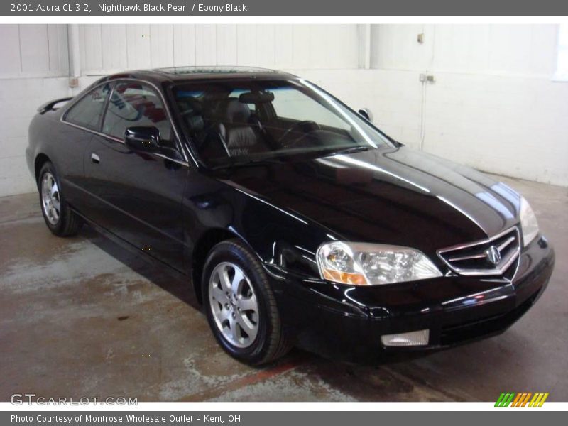 Nighthawk Black Pearl / Ebony Black 2001 Acura CL 3.2