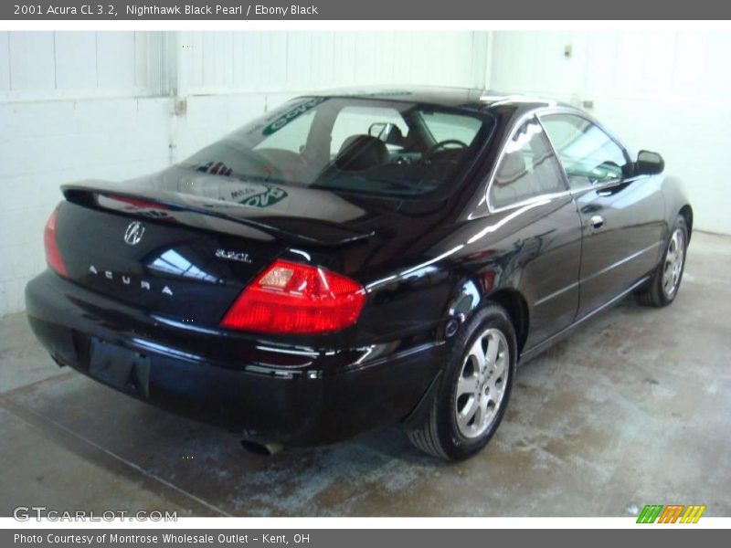 Nighthawk Black Pearl / Ebony Black 2001 Acura CL 3.2