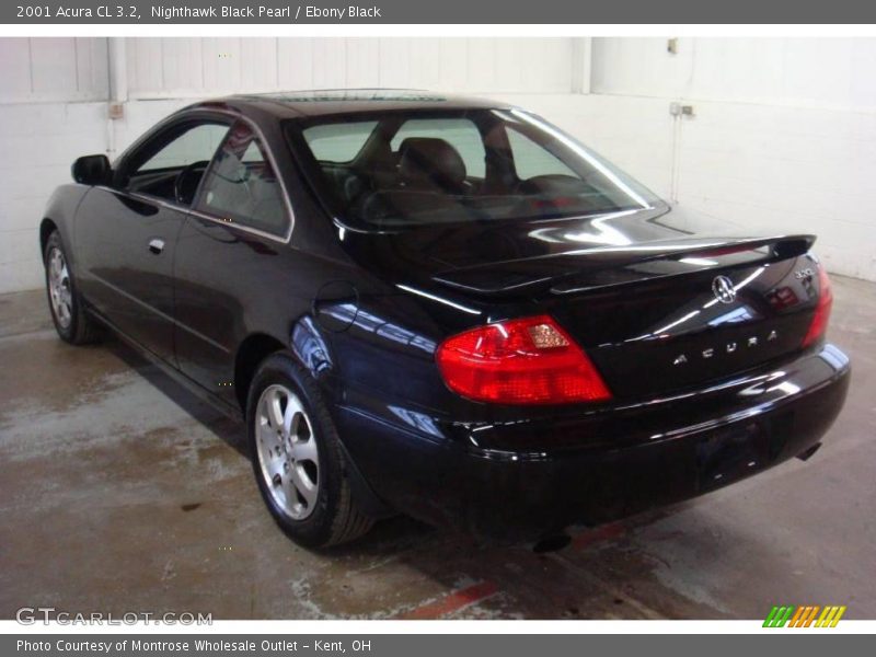 Nighthawk Black Pearl / Ebony Black 2001 Acura CL 3.2