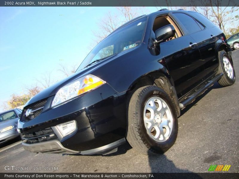 Nighthawk Black Pearl / Saddle 2002 Acura MDX