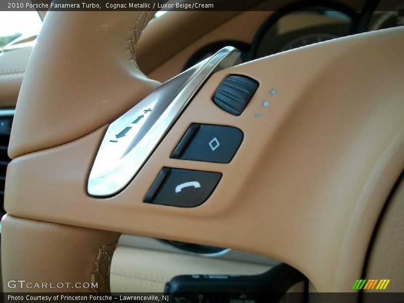 Cognac Metallic / Luxor Beige/Cream 2010 Porsche Panamera Turbo