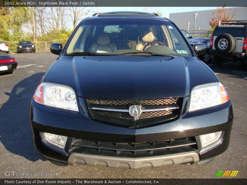 Nighthawk Black Pearl / Saddle 2002 Acura MDX