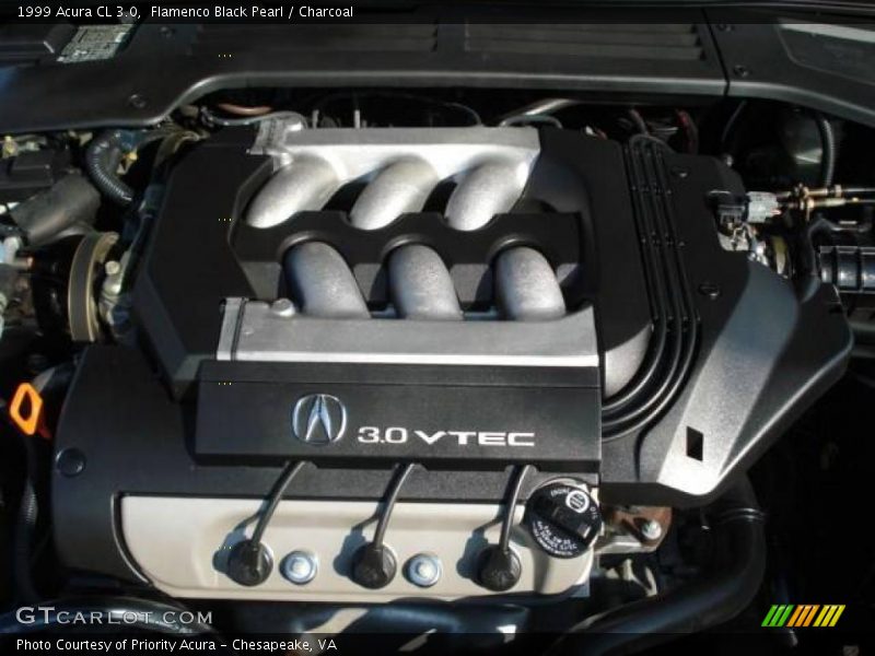Flamenco Black Pearl / Charcoal 1999 Acura CL 3.0