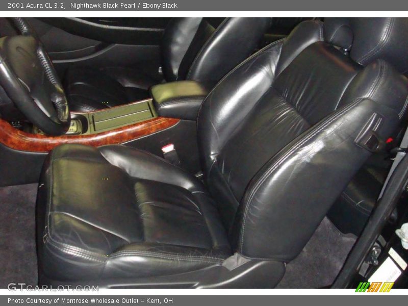 Nighthawk Black Pearl / Ebony Black 2001 Acura CL 3.2