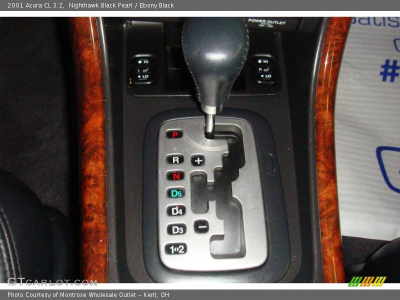 Nighthawk Black Pearl / Ebony Black 2001 Acura CL 3.2