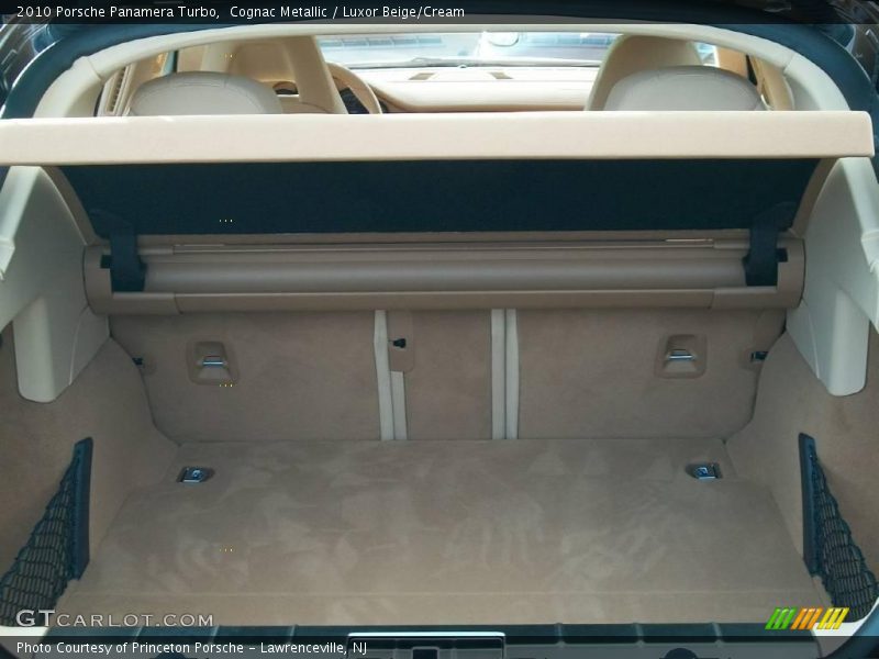Cognac Metallic / Luxor Beige/Cream 2010 Porsche Panamera Turbo