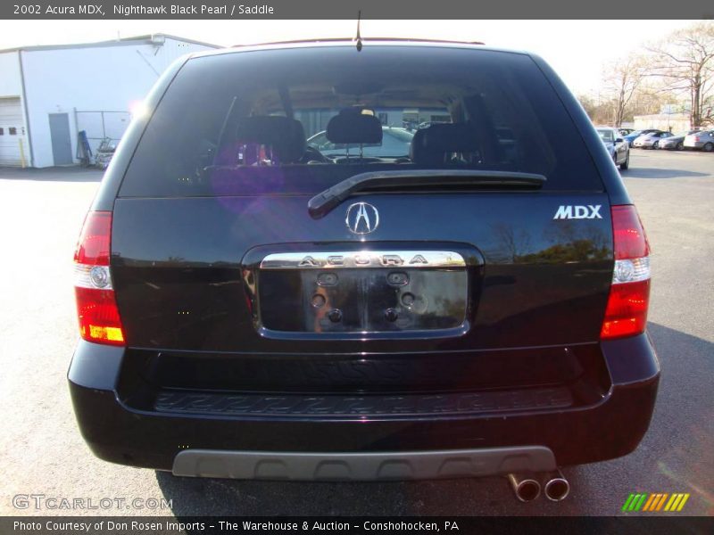 Nighthawk Black Pearl / Saddle 2002 Acura MDX