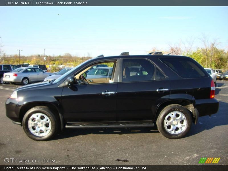 Nighthawk Black Pearl / Saddle 2002 Acura MDX
