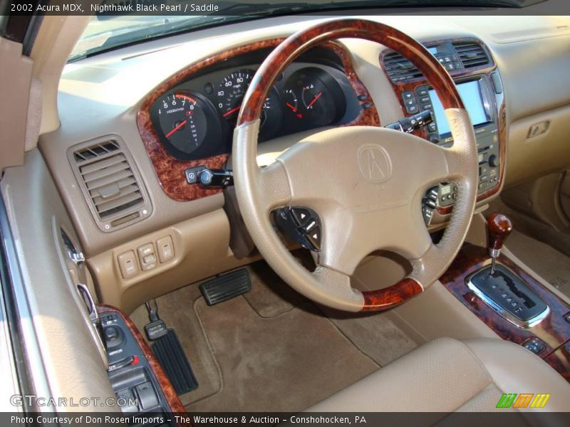 Nighthawk Black Pearl / Saddle 2002 Acura MDX