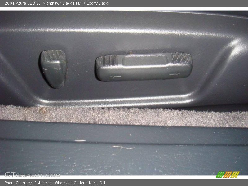 Nighthawk Black Pearl / Ebony Black 2001 Acura CL 3.2