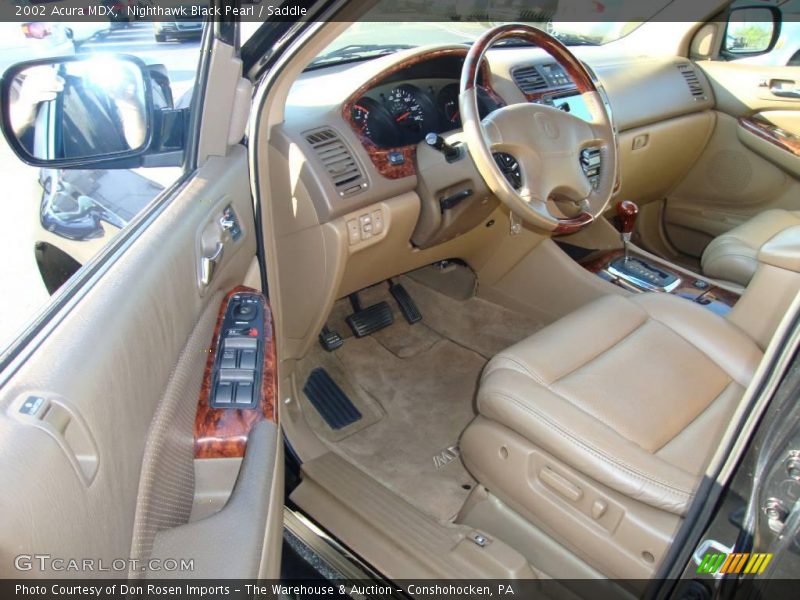 Nighthawk Black Pearl / Saddle 2002 Acura MDX