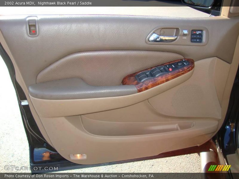 Nighthawk Black Pearl / Saddle 2002 Acura MDX