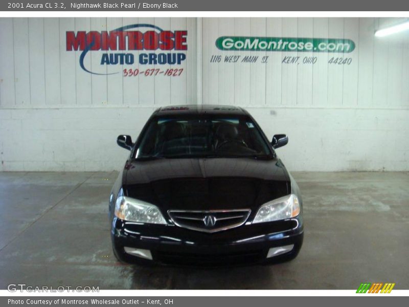 Nighthawk Black Pearl / Ebony Black 2001 Acura CL 3.2