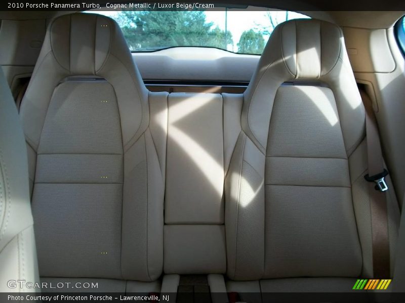 Cognac Metallic / Luxor Beige/Cream 2010 Porsche Panamera Turbo