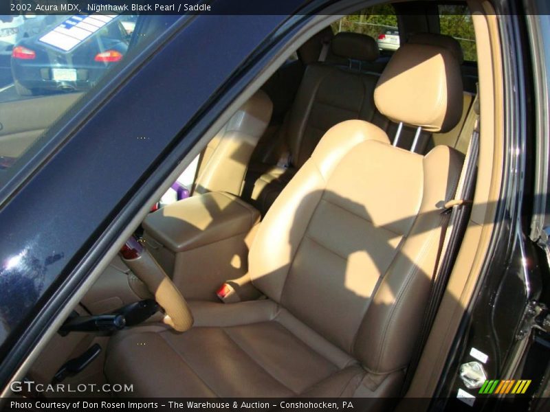 Nighthawk Black Pearl / Saddle 2002 Acura MDX