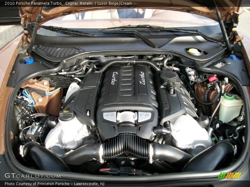 Cognac Metallic / Luxor Beige/Cream 2010 Porsche Panamera Turbo