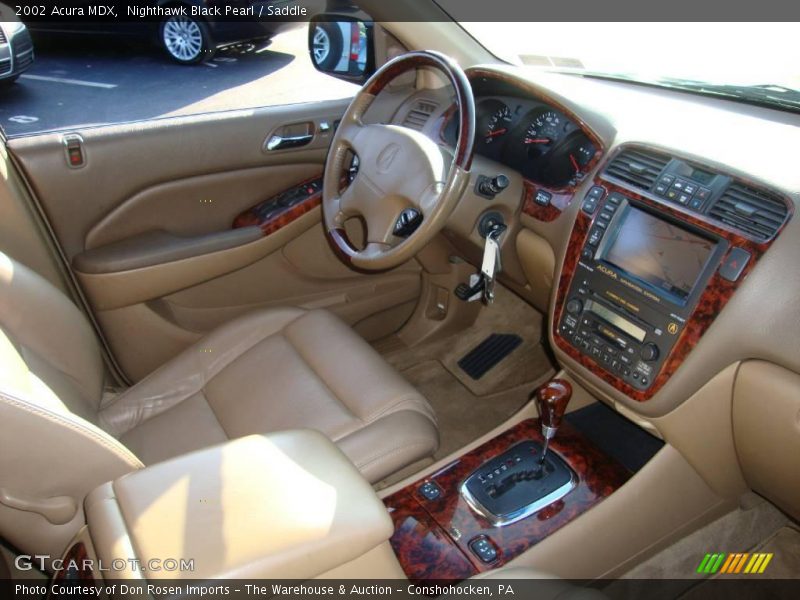 Nighthawk Black Pearl / Saddle 2002 Acura MDX