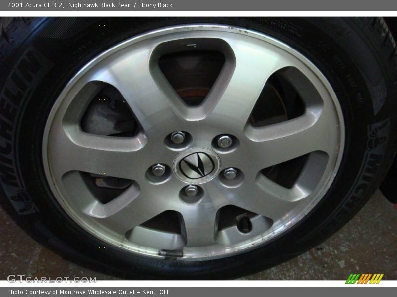 Nighthawk Black Pearl / Ebony Black 2001 Acura CL 3.2