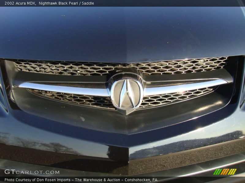 Nighthawk Black Pearl / Saddle 2002 Acura MDX