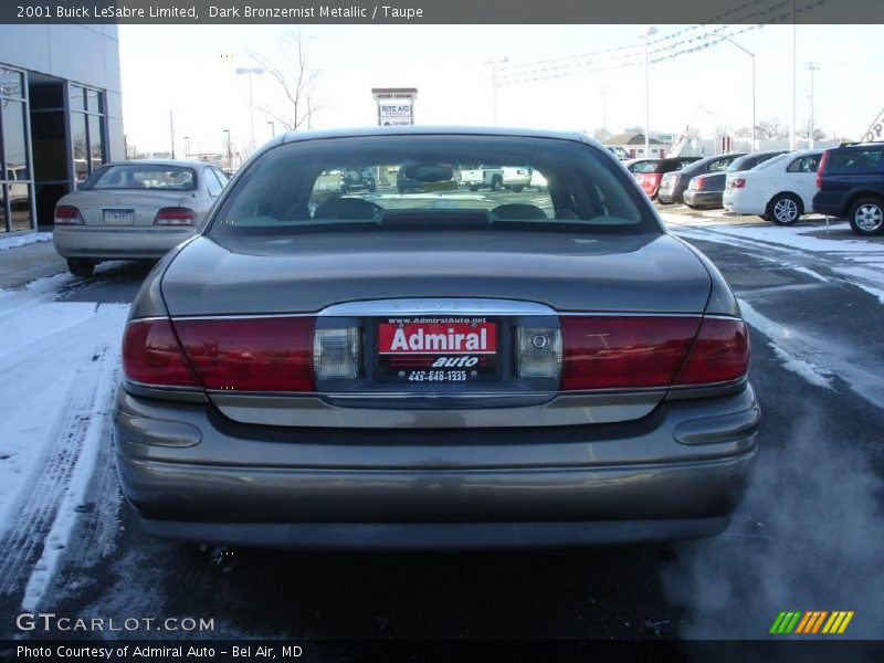 Dark Bronzemist Metallic / Taupe 2001 Buick LeSabre Limited