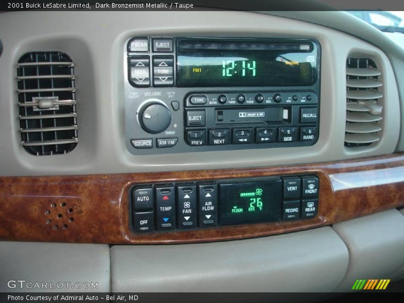Dark Bronzemist Metallic / Taupe 2001 Buick LeSabre Limited