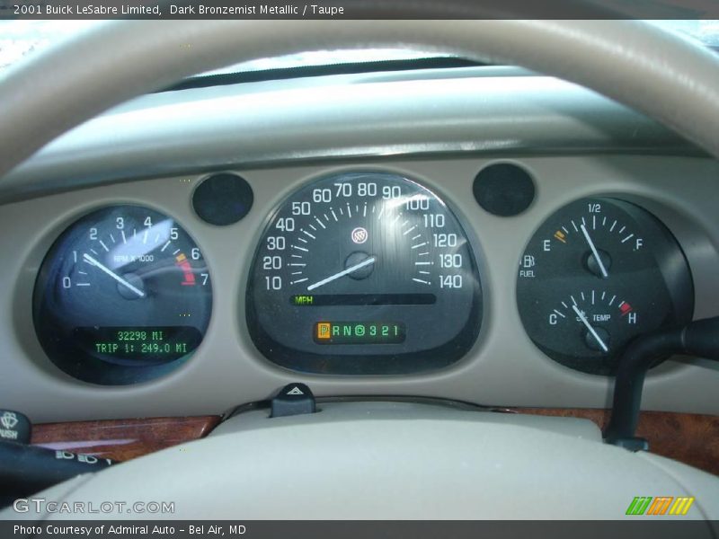 Dark Bronzemist Metallic / Taupe 2001 Buick LeSabre Limited