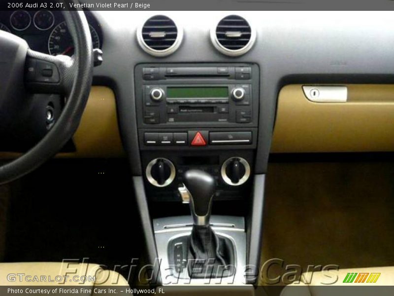 Venetian Violet Pearl / Beige 2006 Audi A3 2.0T