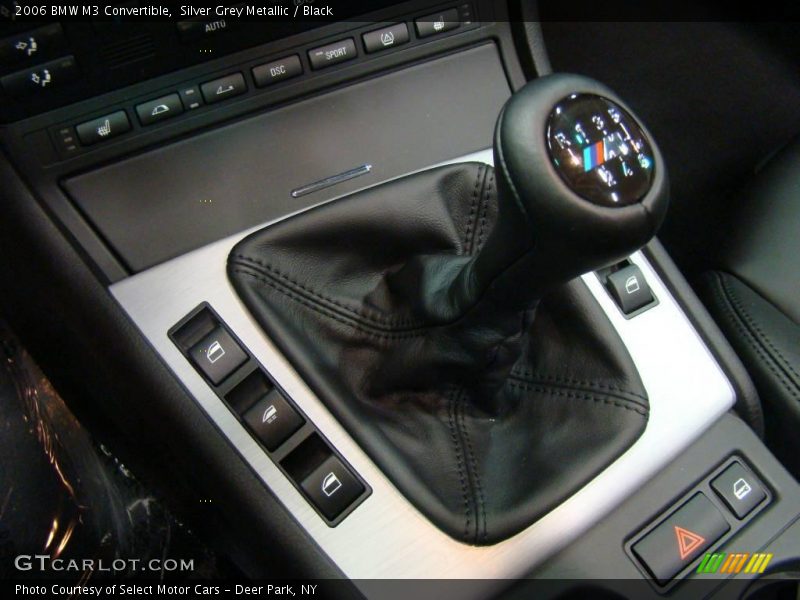 Silver Grey Metallic / Black 2006 BMW M3 Convertible