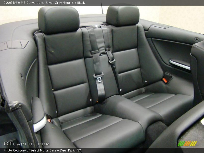 Silver Grey Metallic / Black 2006 BMW M3 Convertible