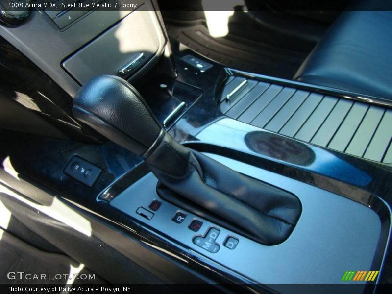 Steel Blue Metallic / Ebony 2008 Acura MDX