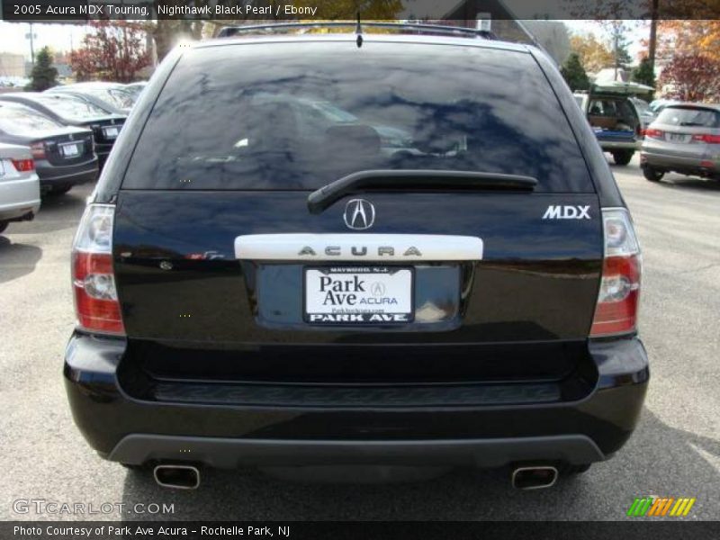 Nighthawk Black Pearl / Ebony 2005 Acura MDX Touring