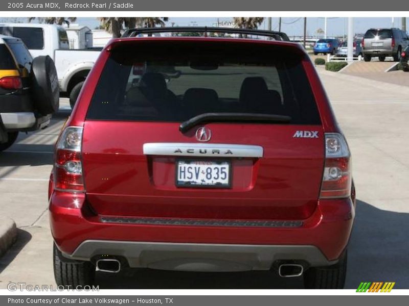 Redrock Pearl / Saddle 2005 Acura MDX